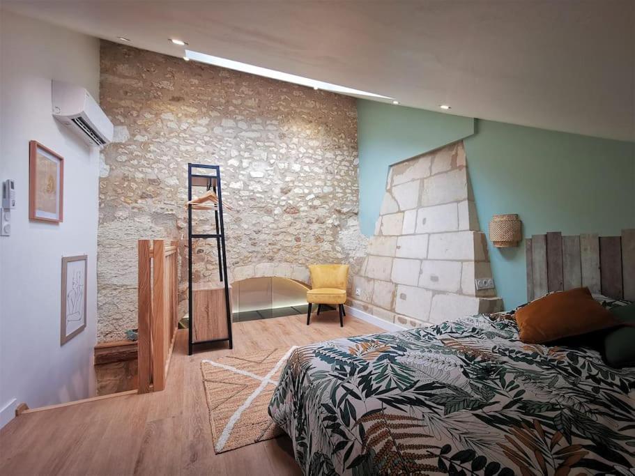 Maison 2-3 Pers Semi-Troglodyte Angers-Saumur Louresse-Rochemenier Buitenkant foto